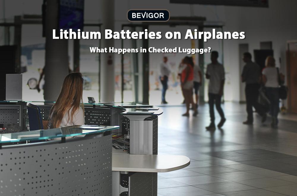 Lithium Batteries on Airplanes: What Happens in Checked Luggage?