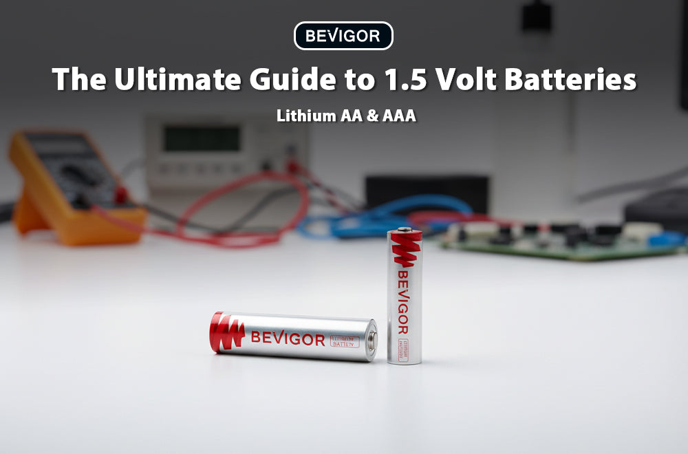 The Ultimate Guide to 1.5 Volt Batteries | Lithium AA & AAA