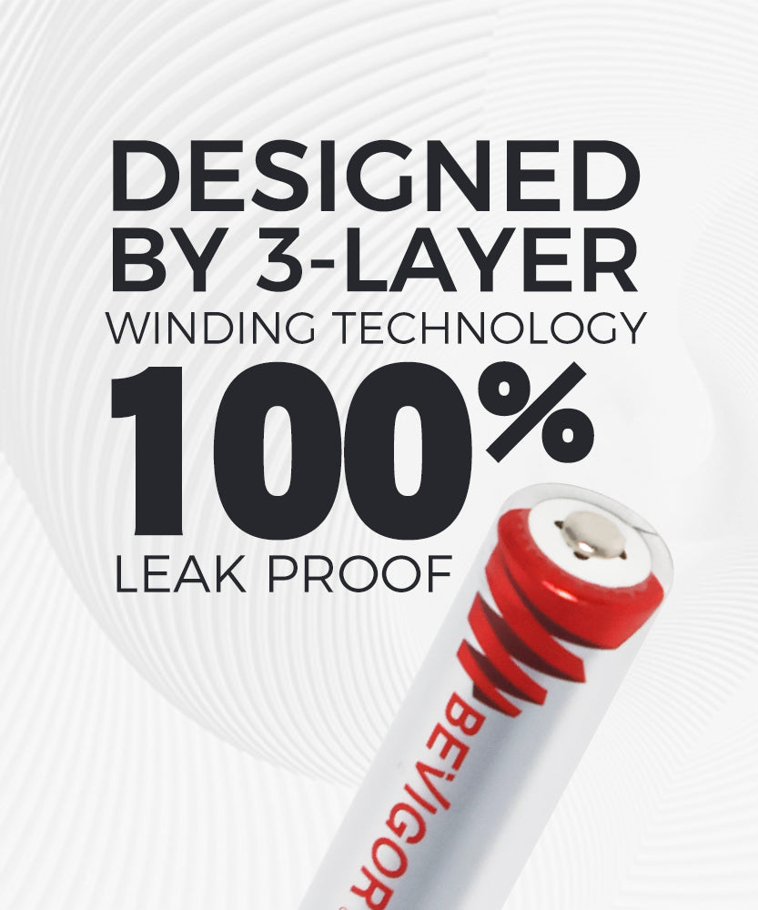 bevigor lithium aa batteries 100% leakproof