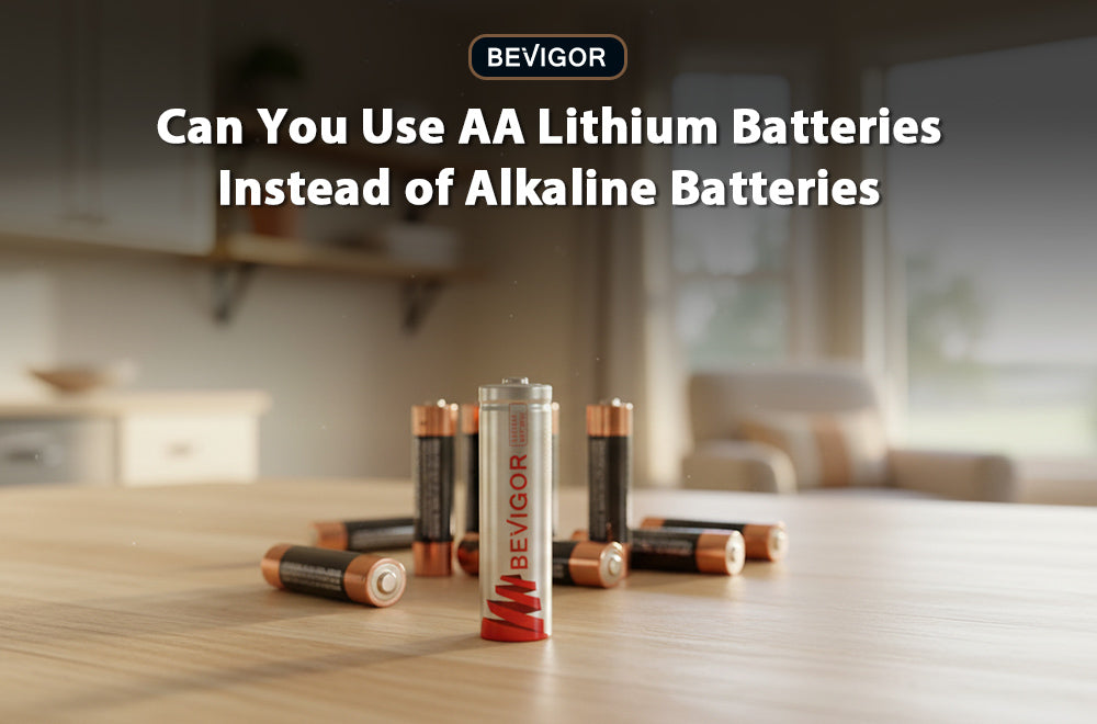Can You Use AA Lithium Batteries Instead of Alkaline Batteries?