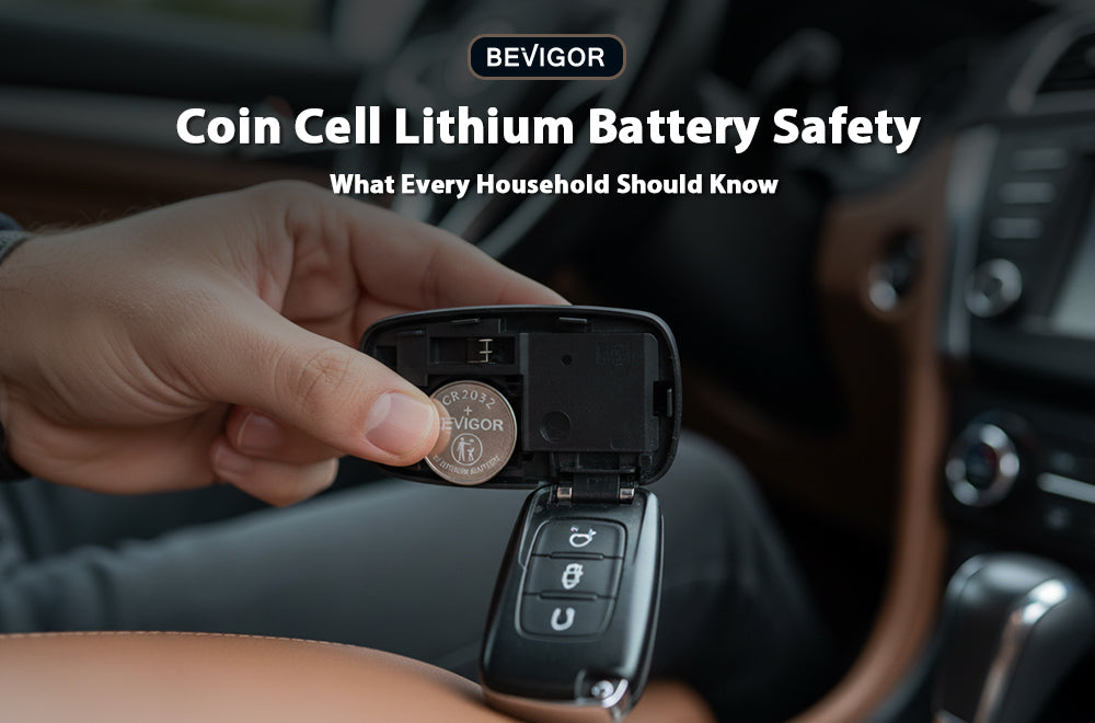 Coin Cell Lithium Battery and Key fob