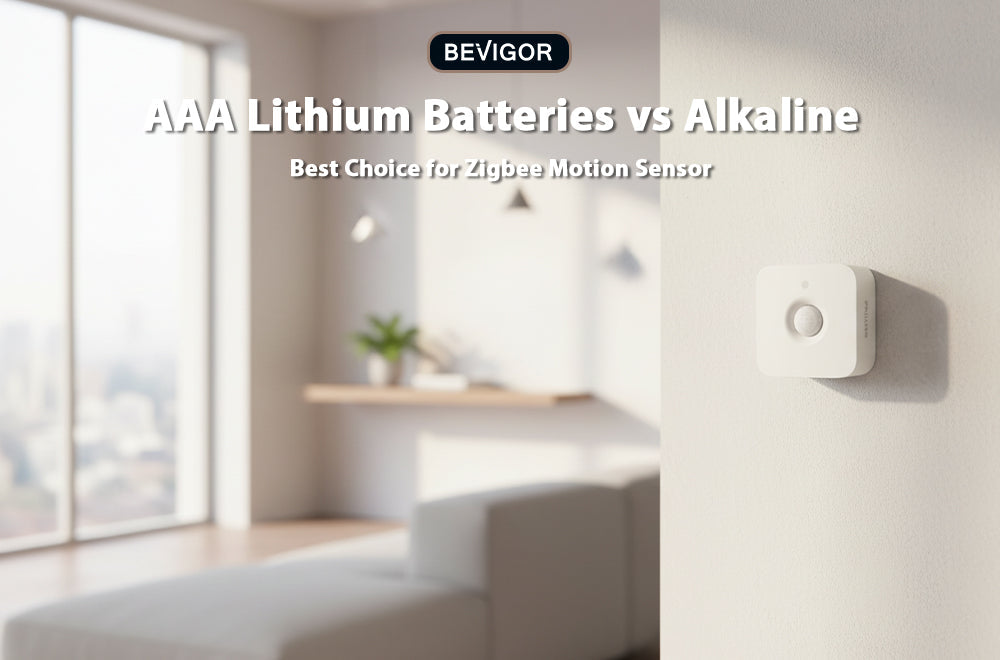 Lithium vs. Alkaline: Which Battery Is Better for a Zigbee Motion Sensor?