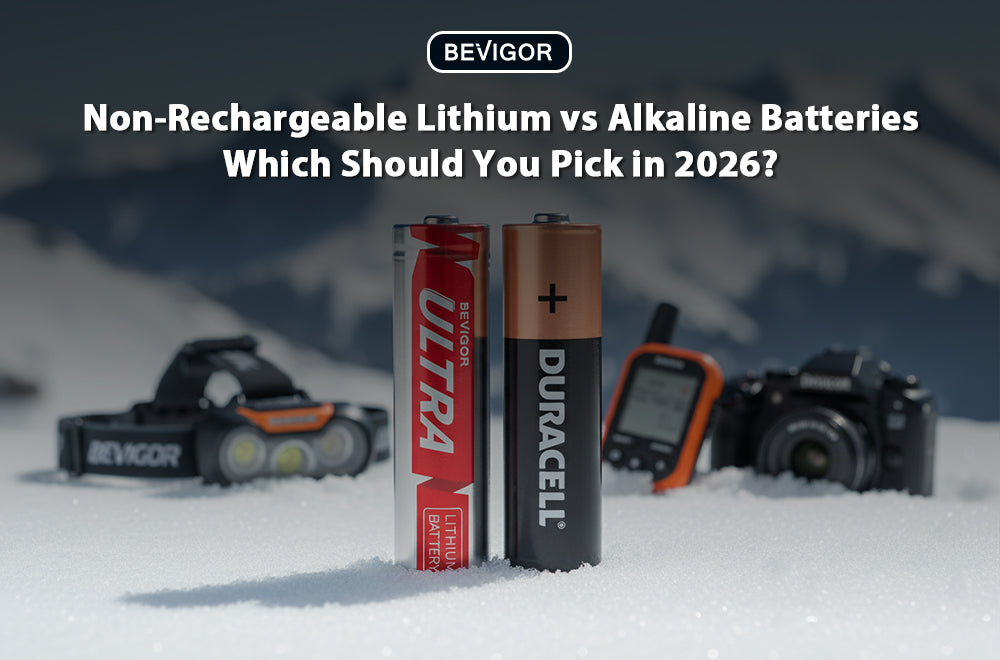 Non-Rechargeable Lithium vs Alkaline Batteries: Which Should You Pick in 2026