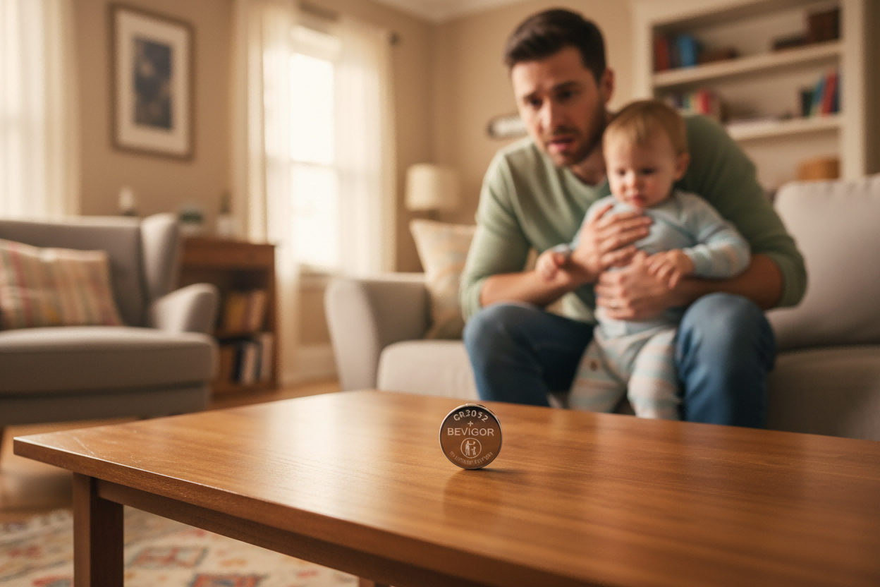 What to Do If a Child Might Have Swallowed a Button Battery