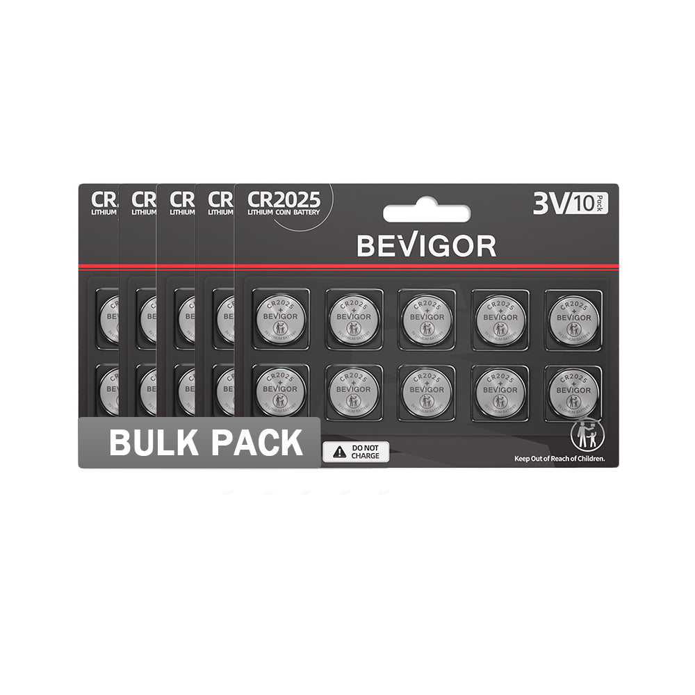 CR2025 3V Lithium Battery Bulk Pack