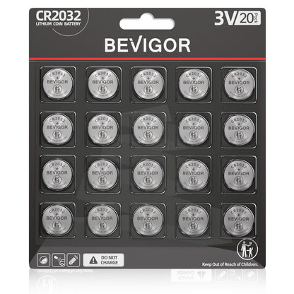 cr2032 battery 20 pack