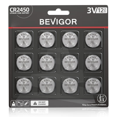 CR2450 Lithium 3V Coin Battery High Capacity