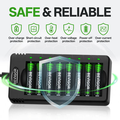 8 bay charger safe and reliable