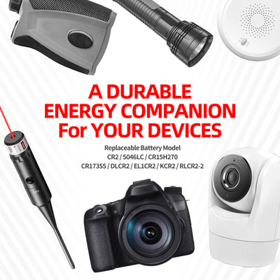 CR15h270 cr2 3 Volt Batteries Cell Broad Compatibility and Versatility