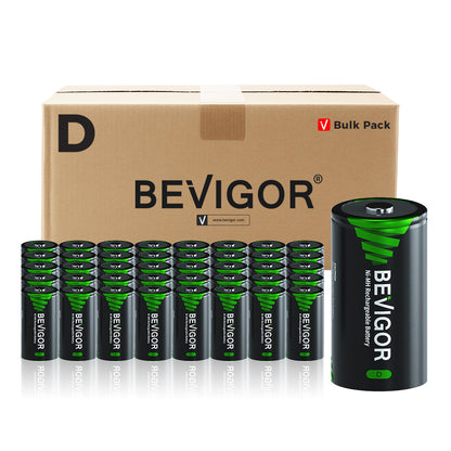 bevigor rechargeable d battery for wholesale
