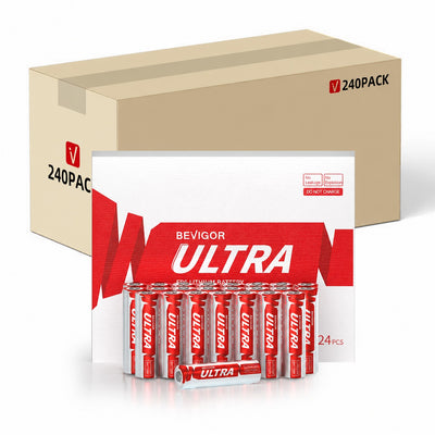 3500mAh Ultra AA Lithium Batteries Bulk Pack