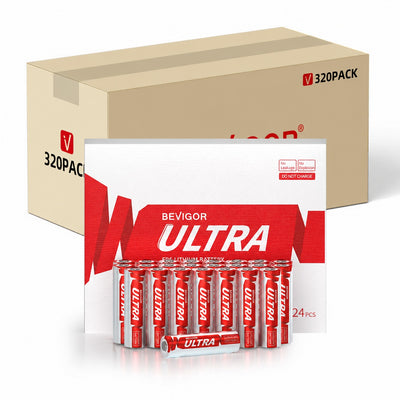 3500mAh Ultra AA Lithium Batteries Bulk Pack