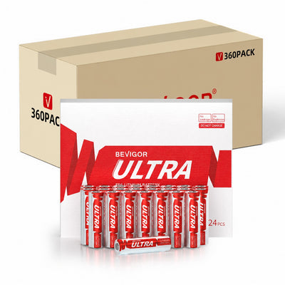 3500mAh Ultra AA Lithium Batteries Bulk Pack