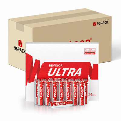 3500mAh Ultra AA Lithium Batteries Bulk Pack