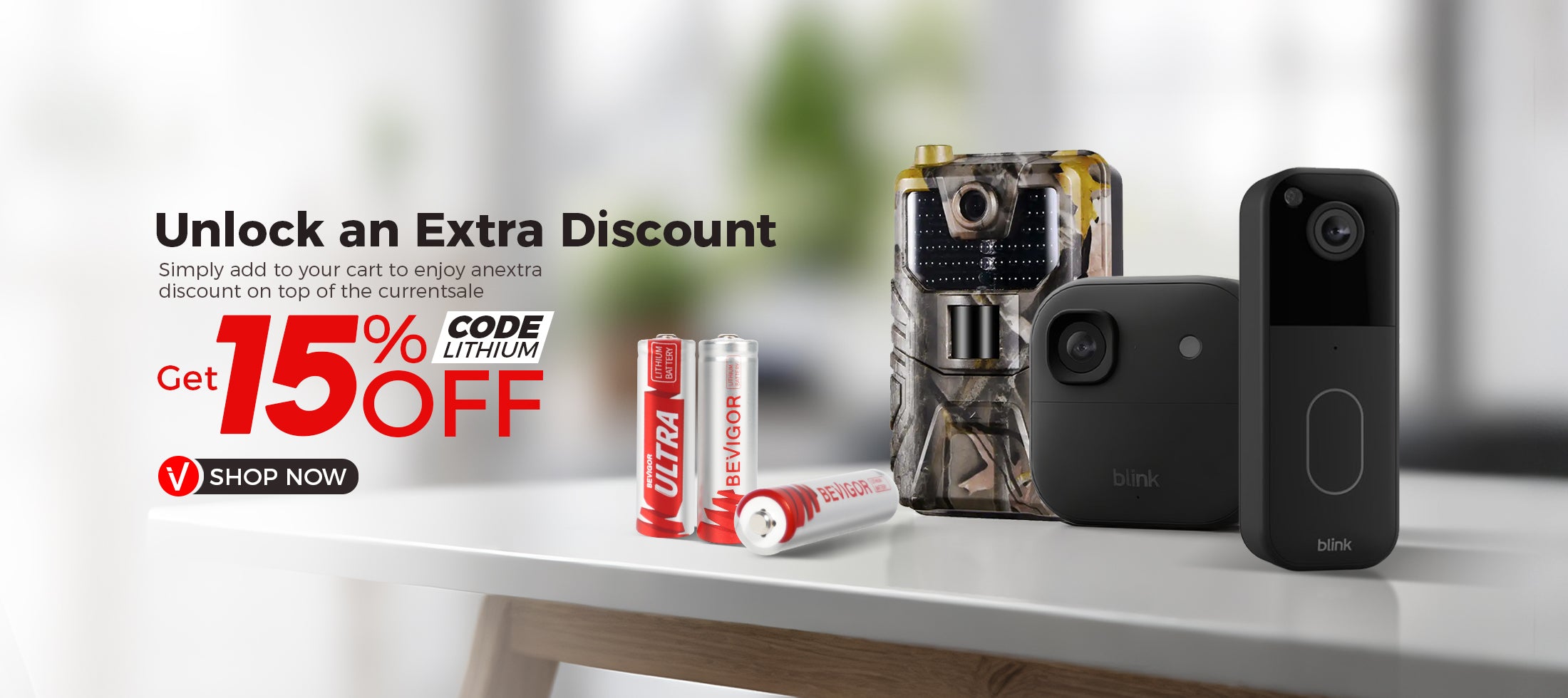 bevigor  aa lithium batteries sale