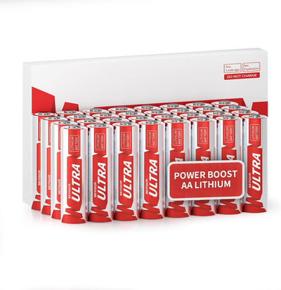 Ultra 3500mAh AA Lithium Batteries Longer Lasting